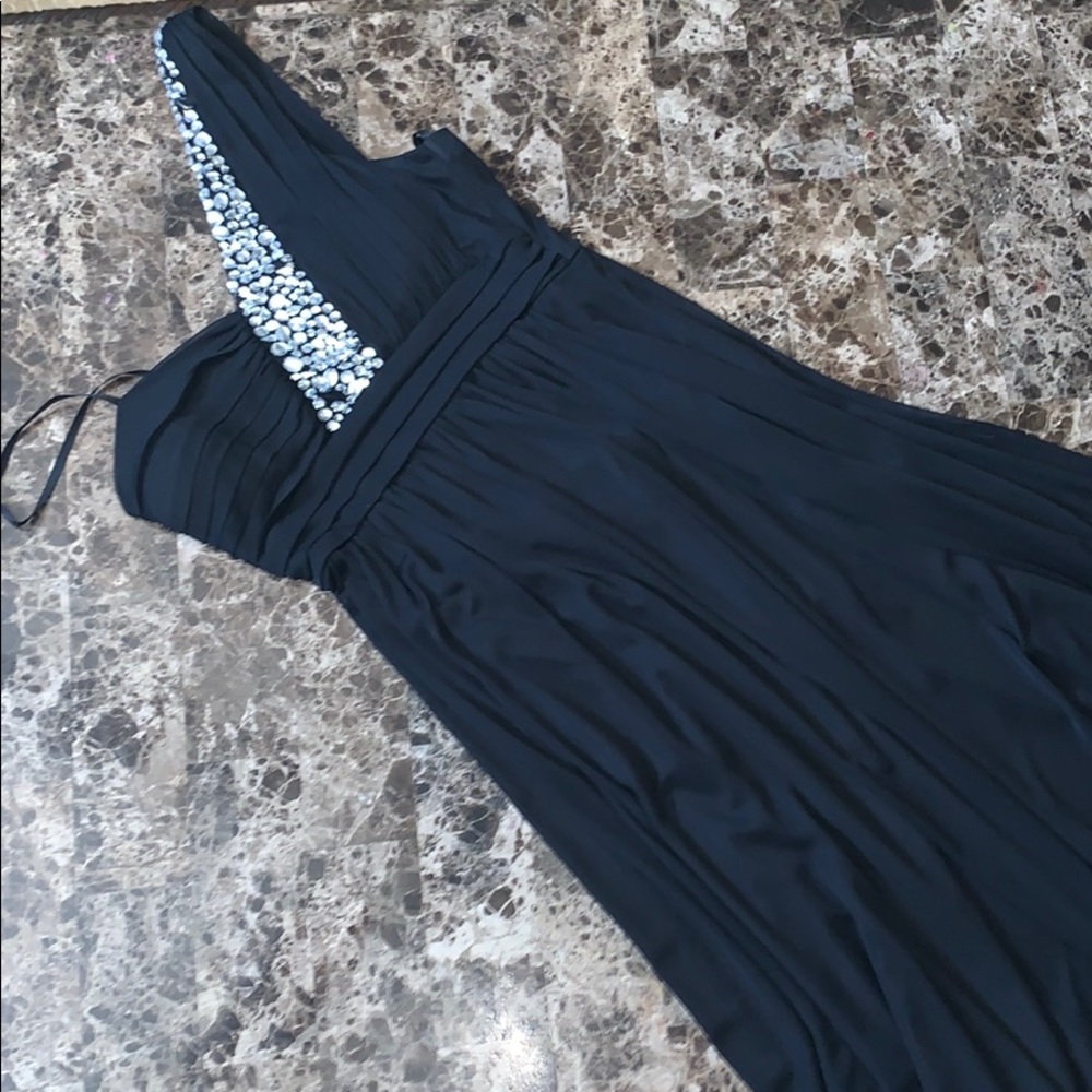 Long black formal dress